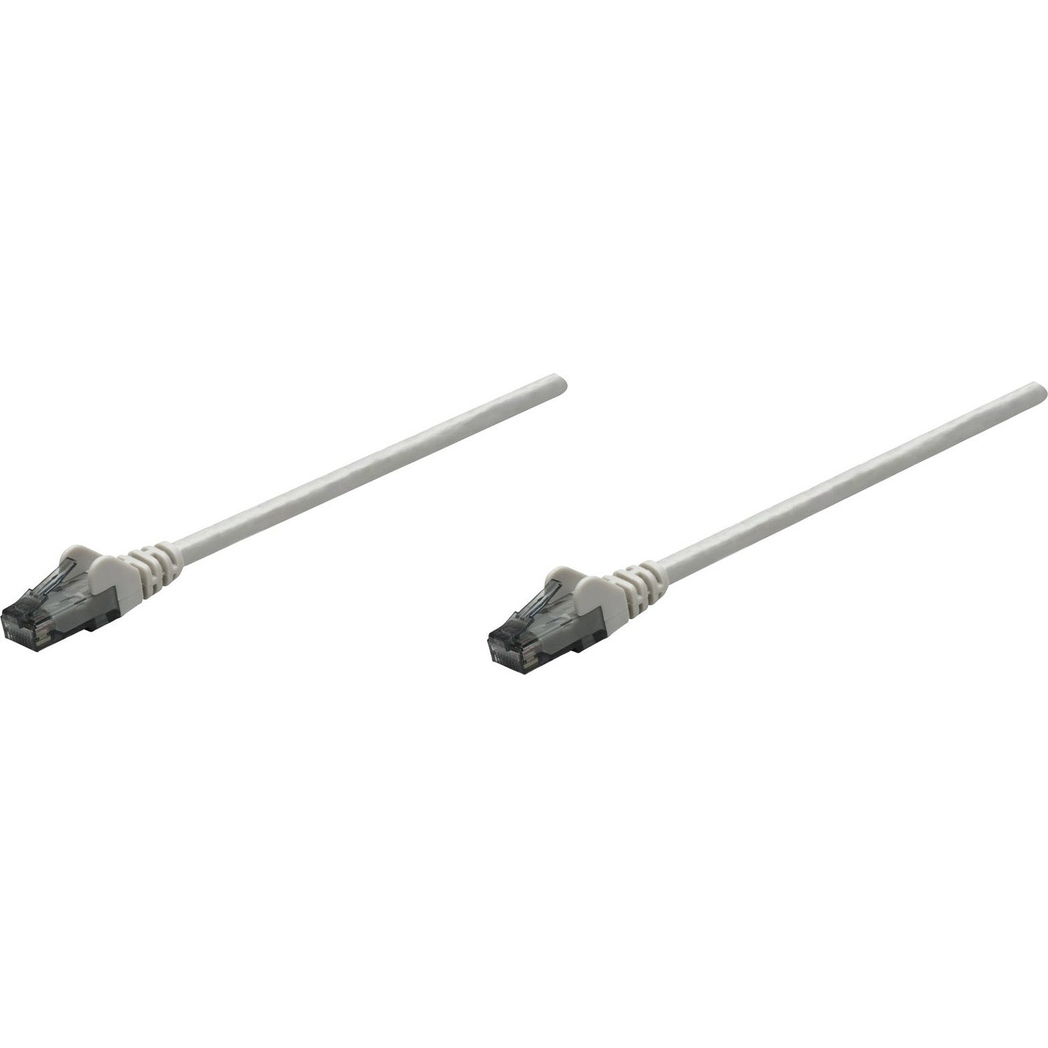 Intellinet Network Solutions Cat6 UTP Network Patch Cable, 1 ft (0.3 m), Gray