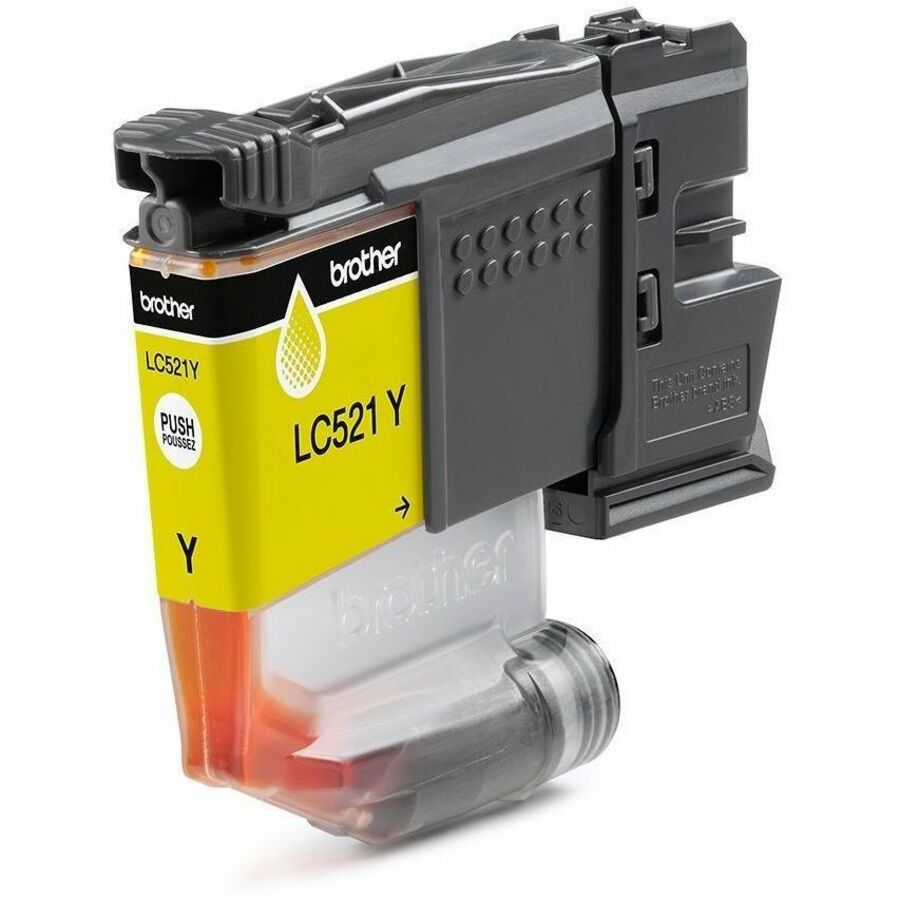 Brother LC521Y Tintenstrahl Tintenpatrone - Gelb - Original - Einzelpackung - 1 Pack