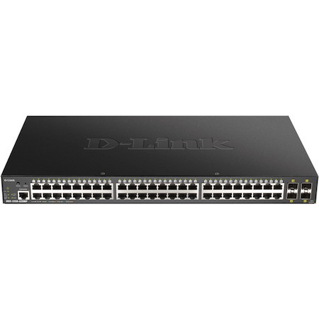 D-Link DGS-1250 DGS-1250-52XMP 52 Ports Manageable Ethernet Switch - Gigabit Ethernet - 1000Base-T