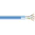 Black Box CAT6 400-MHz Solid Bulk Cable F/UTP CMP Plenum BL 1000FT Spool