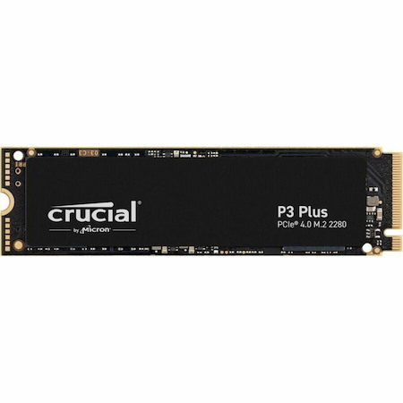 CRUCIAL/MICRON - IMSOURCING P3 Plus 500 GB Solid State Drive - M.2 2280 Internal - PCI Express NVMe (PCI Express NVMe 4.0 x4)