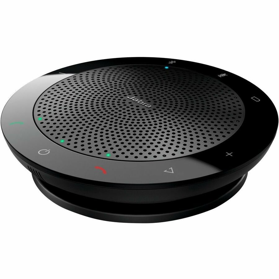 Jabra Speak 510+ MS Bedraad/draadloos Bluetooth Luidsprekertelefoon - Skype for Business - Zwart