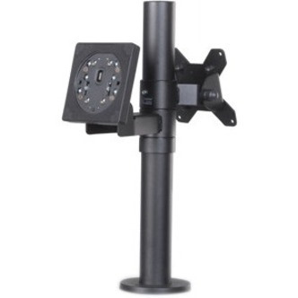 SpacePole Bureausteun voor POS-terminal - Zwart - TAA Compliant