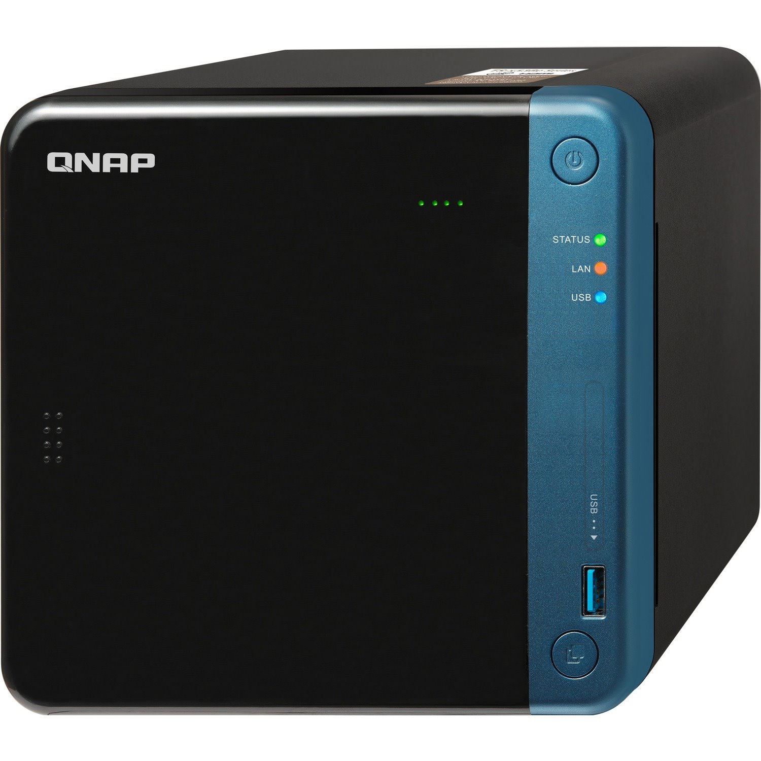 QNAP Turbo NAS TS-453Be 4 x Total Bays SAN/NAS Storage System - Intel Celeron J3455 Quad-core (4 Core) 1.50 GHz - 4 GB RAM - DDR3L SDRAM Desktop