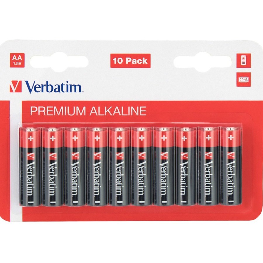 Verbatim Battery - Alkaline - 10Pack
