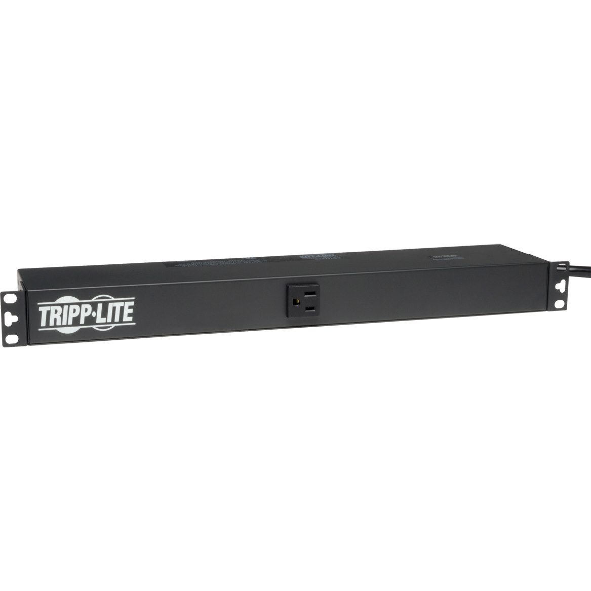 Eaton Tripp Lite Series 1.8kW Single-Phase 120V Basic PDU, 13 NEMA 5-15R Outlets, NEMA 5-15P Input, 15 ft. (4.57 m) Cord, 1U Rack-Mount