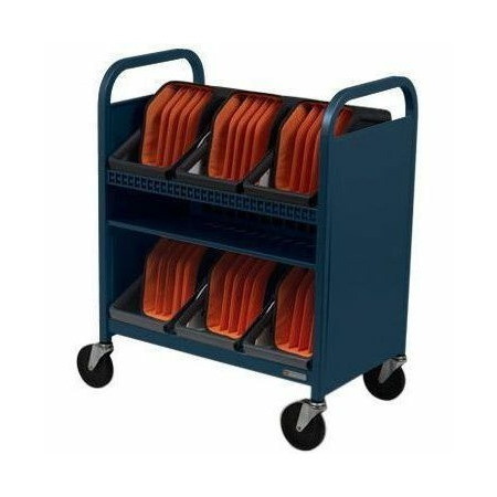 Bretford CUBE Transport Cart with Caddies - TVCT30CAD