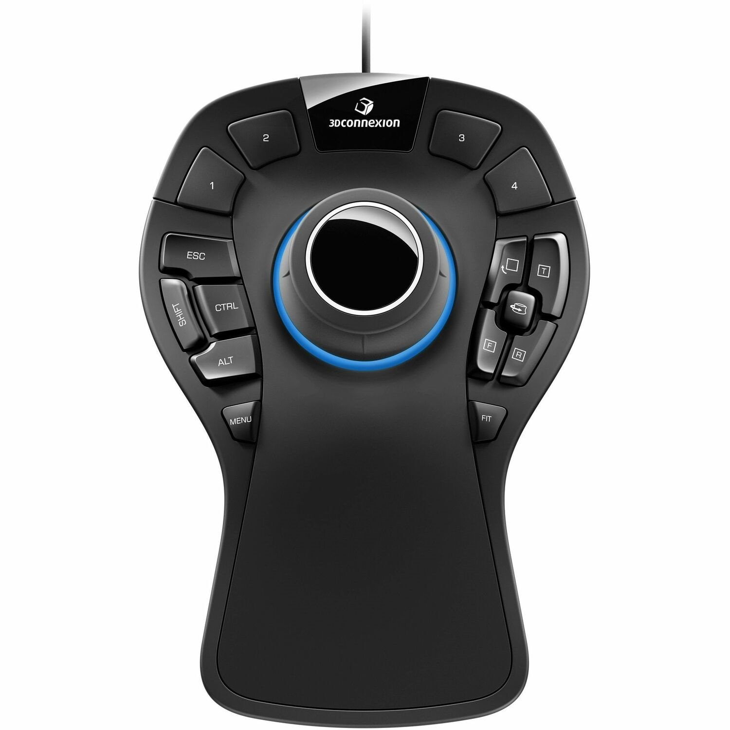 3Dconnexion SpaceMouse Pro 3D Input Device - USB - 15 Programmable Button(s) - Black
