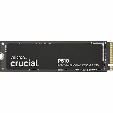 Crucial P510 1 TB Solid State Drive - M.2 2280 Internal - PCI Express NVMe (PCI Express NVMe 5.0 x4)