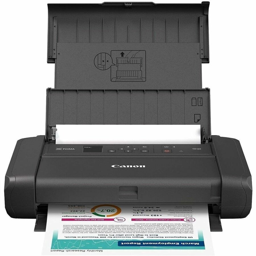 Canon PIXMA TR160 Portable Wired/Wireless Inkjet Printer - Colour