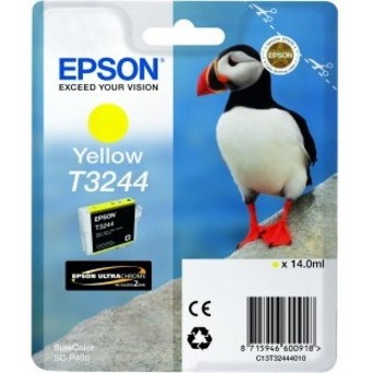 Epson UltraChrome Hi-Gloss2 T3244 Original Inkjet Ink Cartridge - Yellow - 1 / Pack