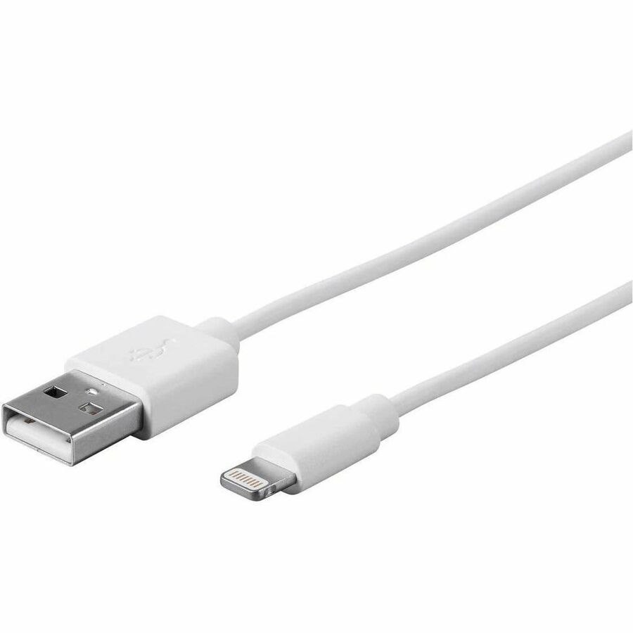 Monoprice Essential Apple MFi Certified Lightning to USB USB-A Charging Cable - 3ft White