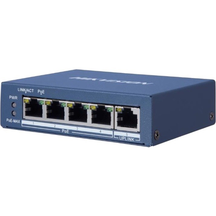 Hikvision 4-Port Gigabit Unmanaged PoE Switch