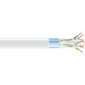 Black Box CAT6 400-MHz Solid Bulk Cable F/UTP CMP Plenum WH 1000FT Spool