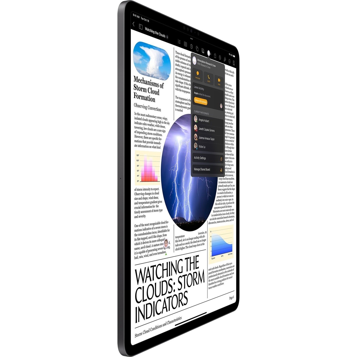 Apple iPad Pro (6th generation) Tablet - 32.8 cm (12.9") - Apple M2 Octa-core - 8 GB - 2 TB Storage - 5G - Space Gray
