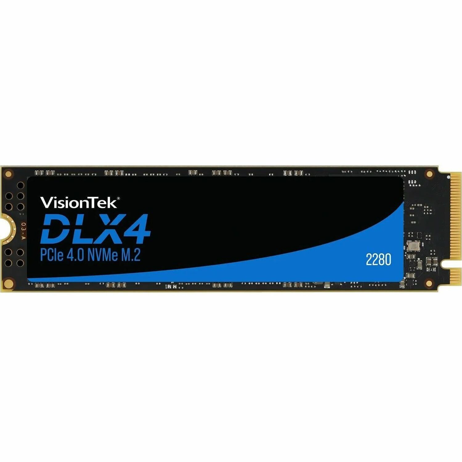 VisionTek DLX4 512 GB Solid State Drive - M.2 2280 Internal - PCI Express NVMe (PCI Express NVMe 4.0 x4)