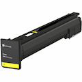 Lexmark Original Laser Toner Cartridge - Box - Return Program - Yellow - 1 / Each