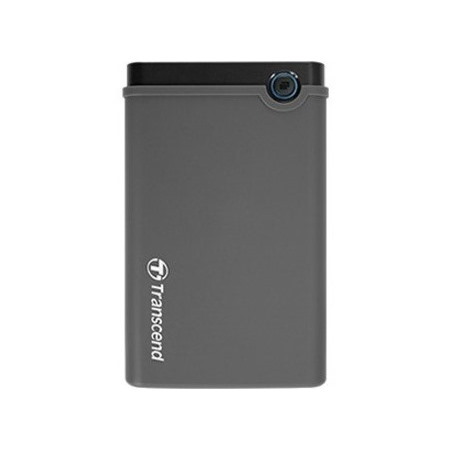 Transcend StoreJet 25CK3 Drive Enclosure - USB 3.0 Host Interface External - Black