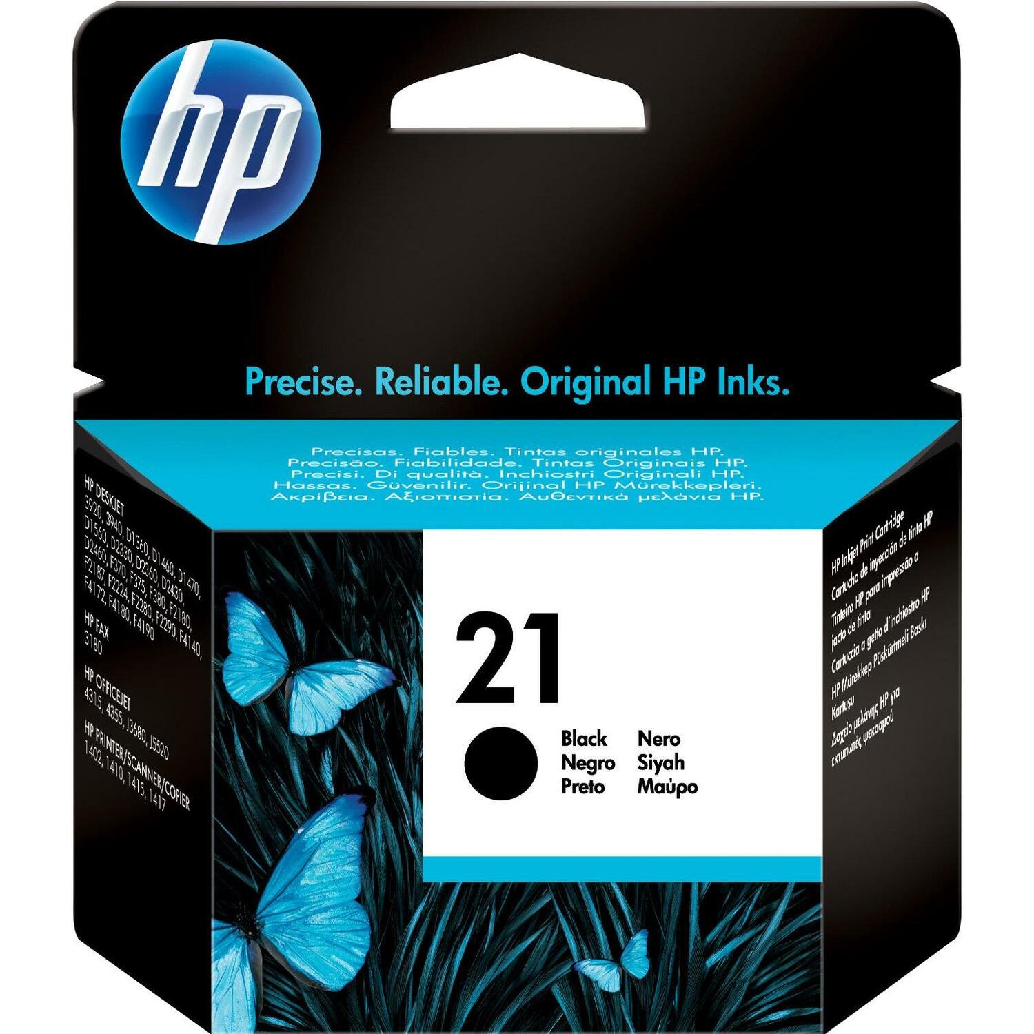 HP 21 Original Inkjet Ink Cartridge - Black Pack