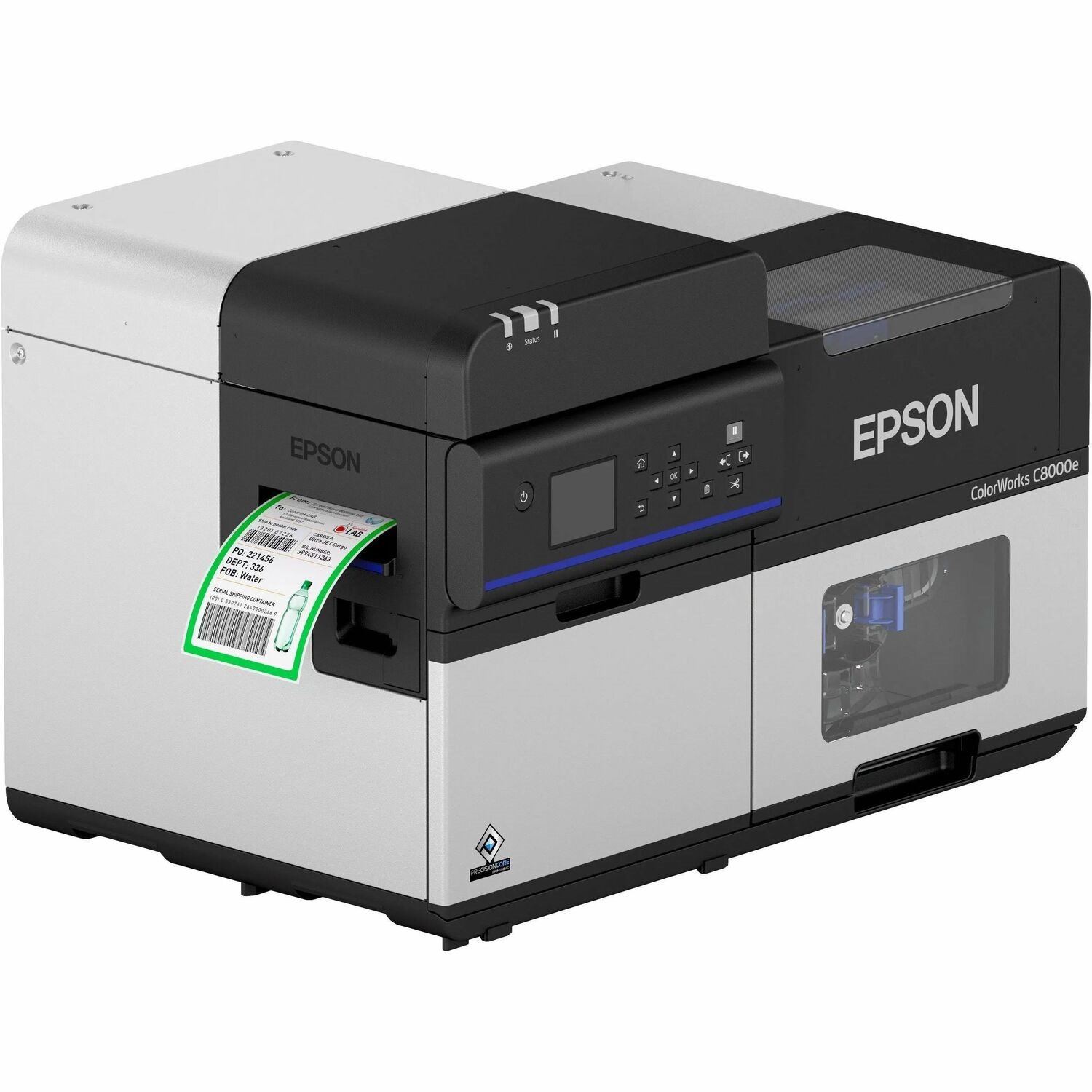 Epson ColorWorks C8000e Industrial Inkjet Printer - Colour - Label Print - USB - With Cutter
