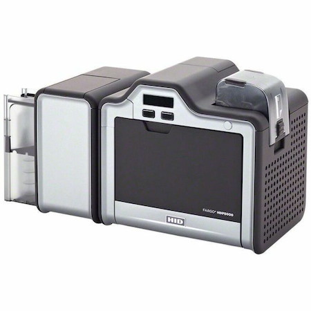 Fargo HDP5000 Single Sided Desktop, Healthcare, Government, Business, Academic, University Dye Sublimation/Thermal Transfer Printer - Color - Card Print - Ethernet - USB