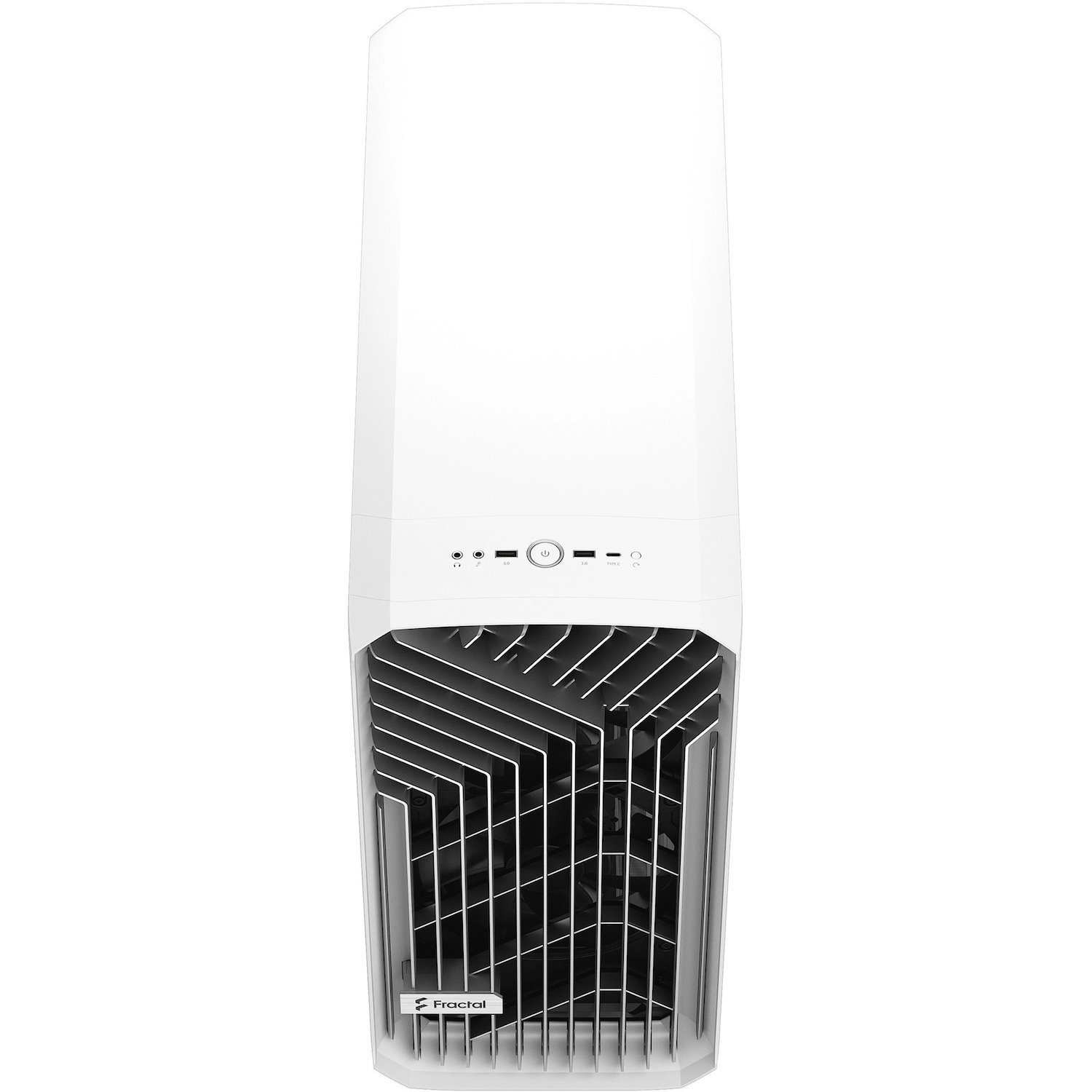 Fractal Design Torrent Computer Case - ATX Motherboard Supported - Tempered Glass, Steel - White