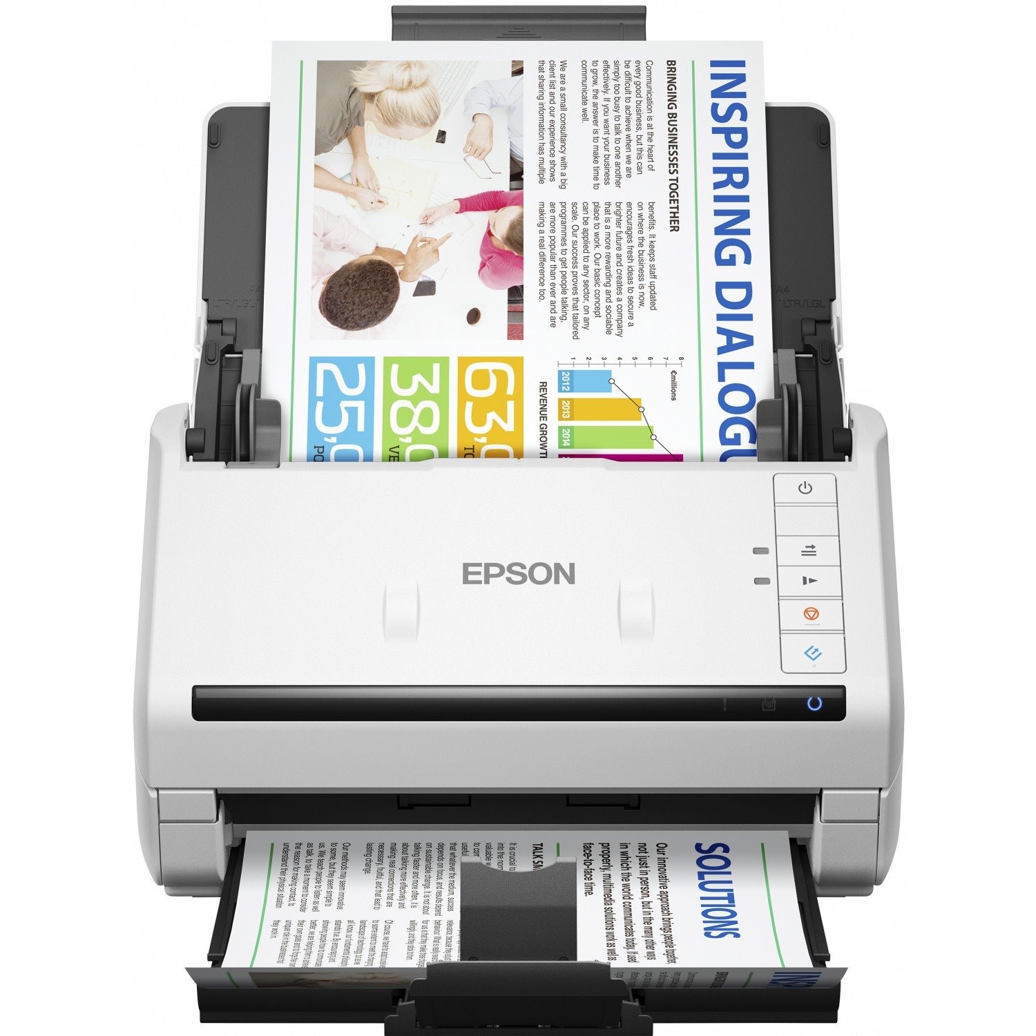 Epson WorkForce DS-530II Sheetfed Scanner - 600 x 600 dpi Optical