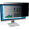 3M Privacy Filter for 23.8in Full Screen Monitor, 16:9, PF238W9E Black, Matte