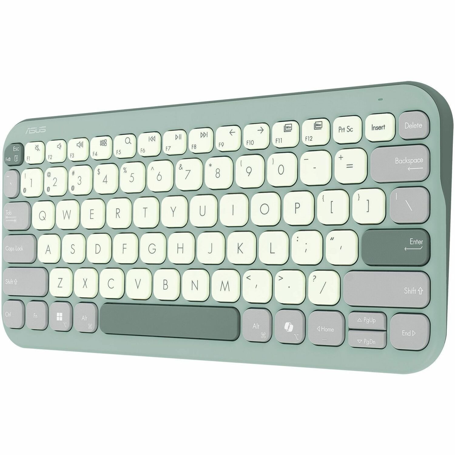 Asus Marshmallow 22575 Keyboard - Wireless Connectivity - Green Tea Latte