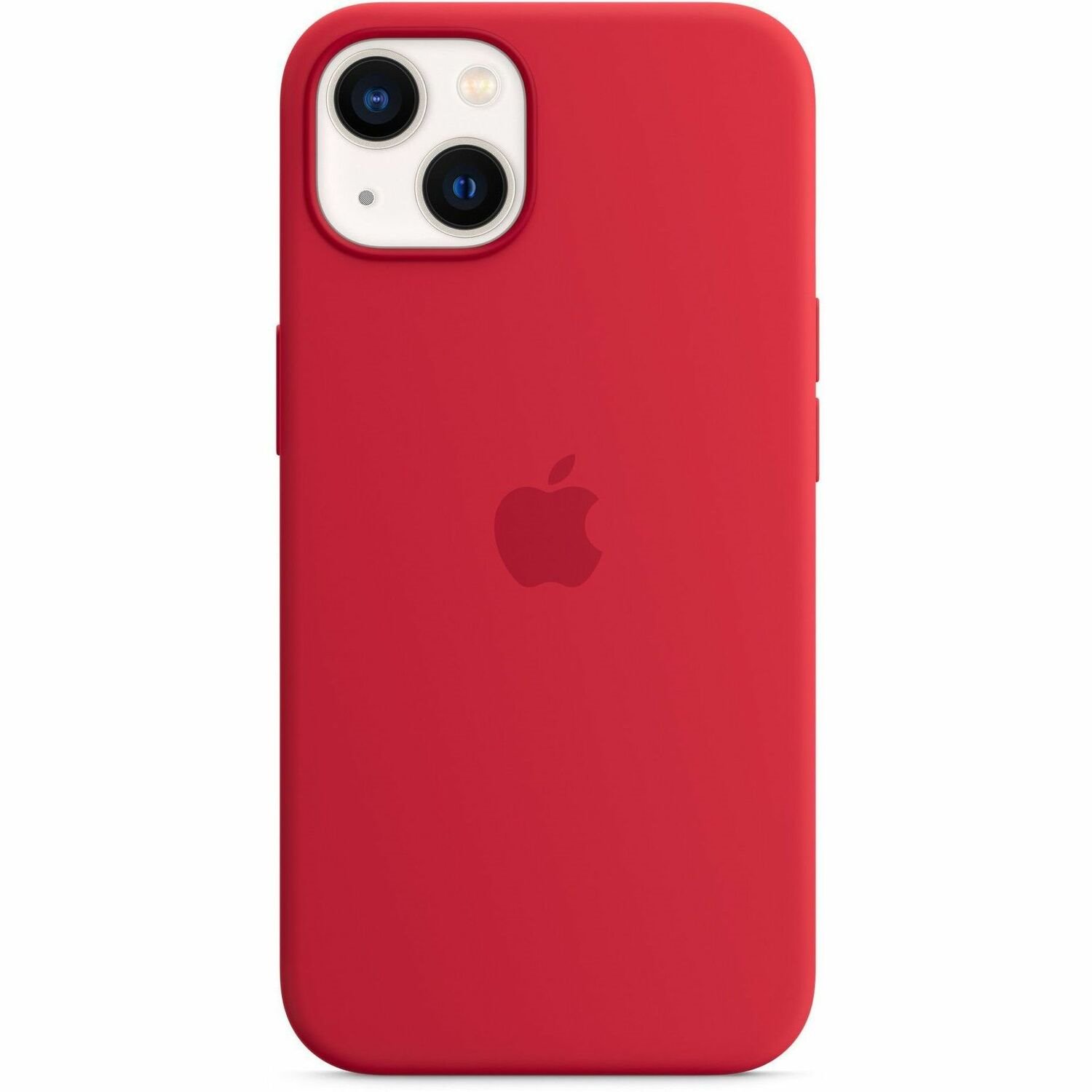 Apple iPhone 13 Silicone Case with MagSafe - (PRODUCT) RED