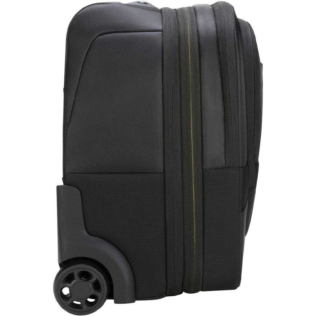 Targus CityGear TCG717GL Carrying Case (Roller) for 39.6 cm (15.6") to 43.9 cm (17.3") Notebook - Black, Grey