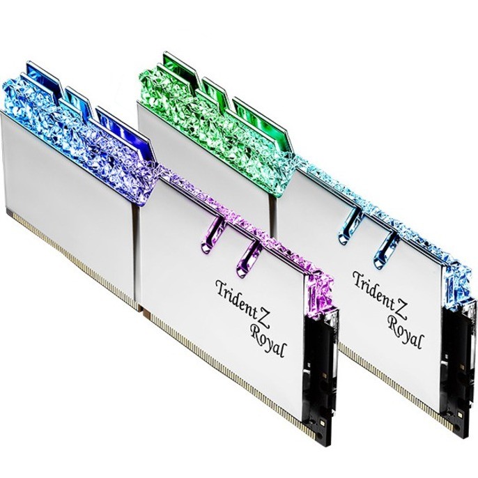 G.SKILL Trident Z Royal RAM Module for Desktop PC, Server, Motherboard - 64 GB (2 x 32GB) - DDR4-3600/PC4-28800 DDR4 SDRAM - 3600 MHz - CL18 - 1.35 V