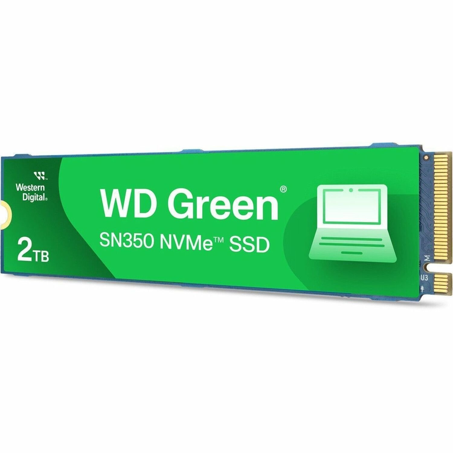 WD Green SN350 WDS200T3G0C 2 TB Solid State Drive - M.2 2280 Internal - PCI Express NVMe (PCI Express NVMe 3.0 x4)