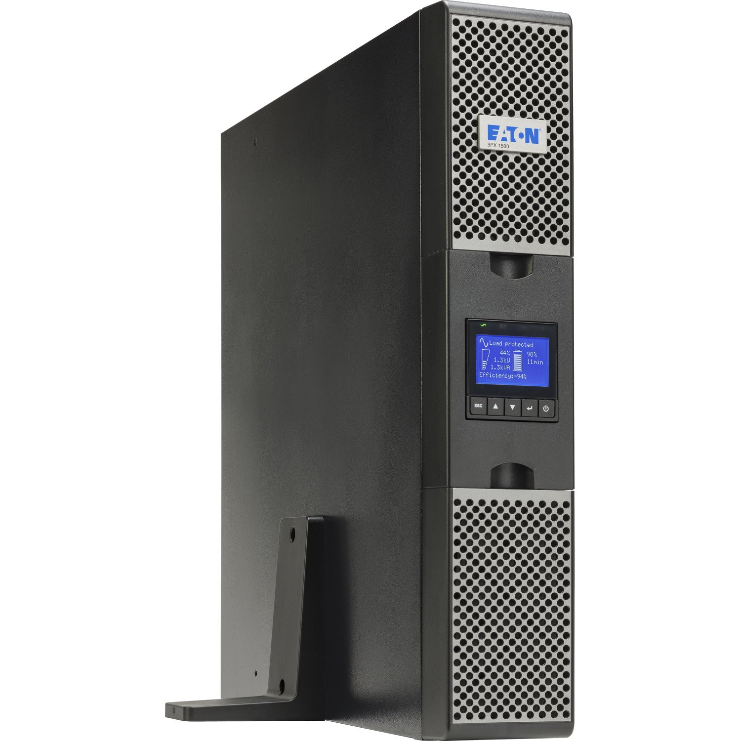 Eaton 9PX 1500VA 1350W 120V Online Double-Conversion UPS - 5-15P, 8x 5-15R Outlets, Cybersecure Network Card Option, Extended Run, 2U Rack/Tower