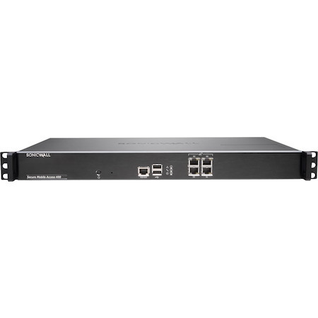SonicWall SMA 400 Network Security/Firewall Appliance - 1 Year Support/Service - TAA Compliant