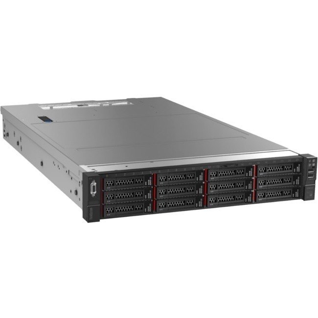 Lenovo ThinkSystem SR655 7Z01A057NA 2U Rack Server - 1 x AMD EPYC 7252 3.10 GHz - 16 GB RAM - Serial ATA Controller