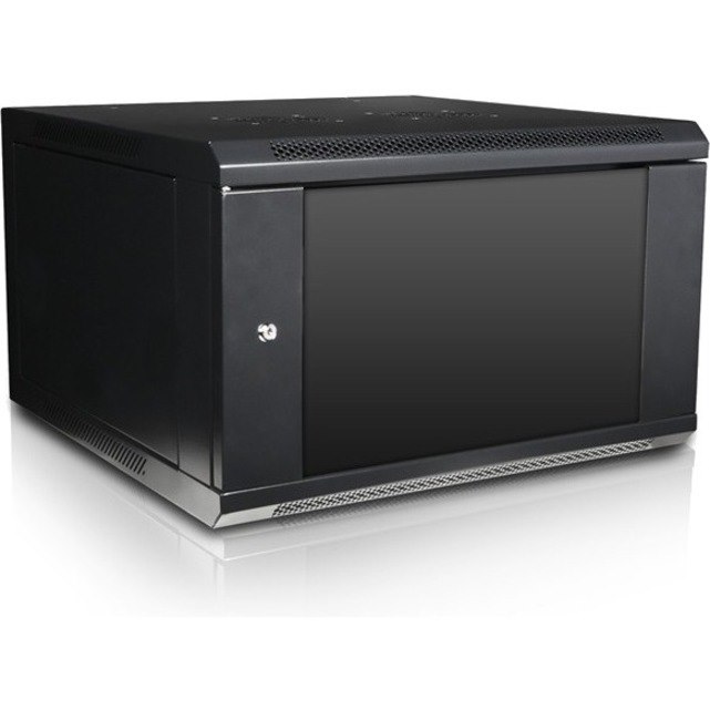 Claytek 6U 600mm Depth Wallmount Server Cabinet with 1U Supporting Tray