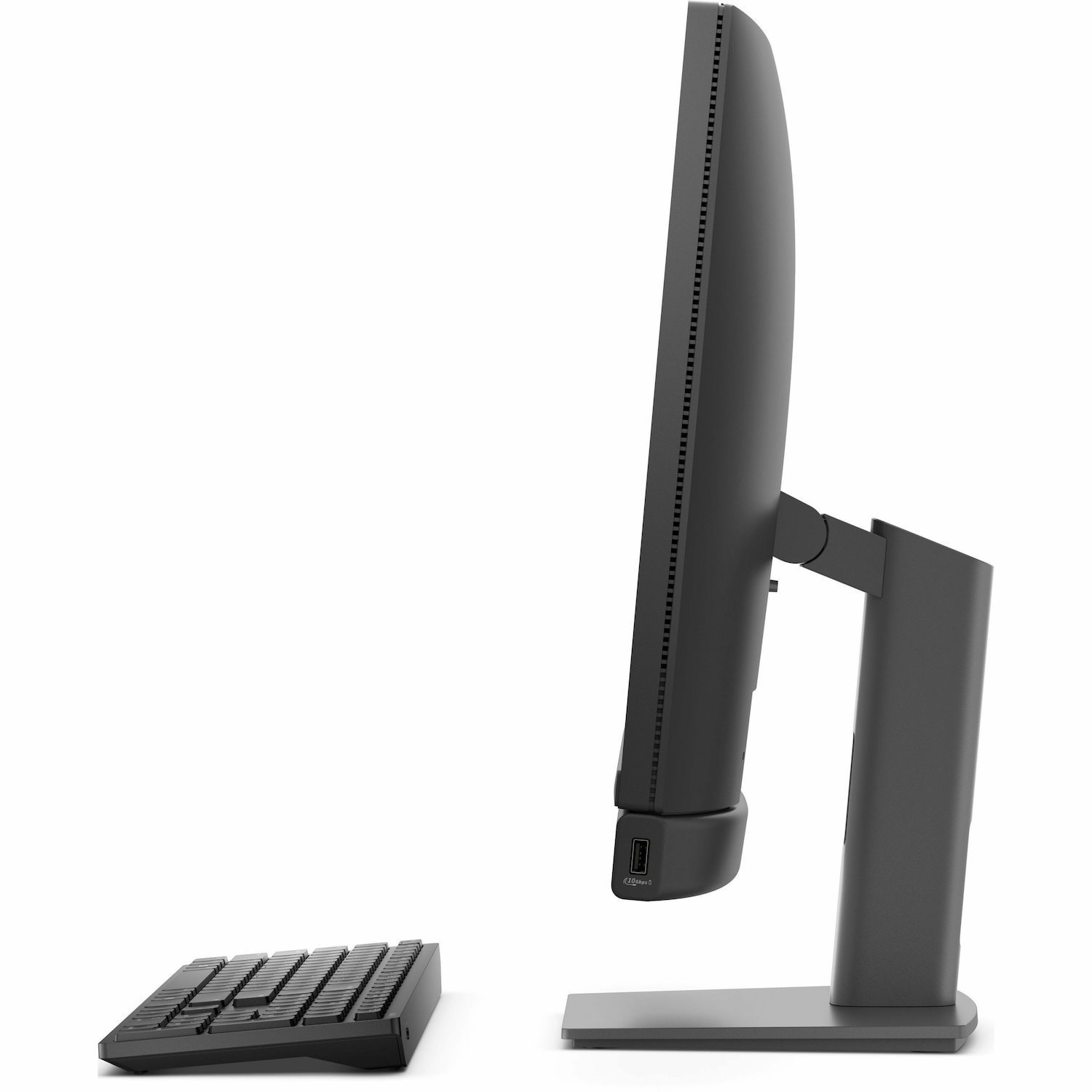 Dell Pro QC24251 All-in-One Computer - Intel Core i5 14th Gen i5-14500T - vPro Technology - 16 GB - 512 GB SSD - 23.8" Full HD - Desktop - Dark Grey