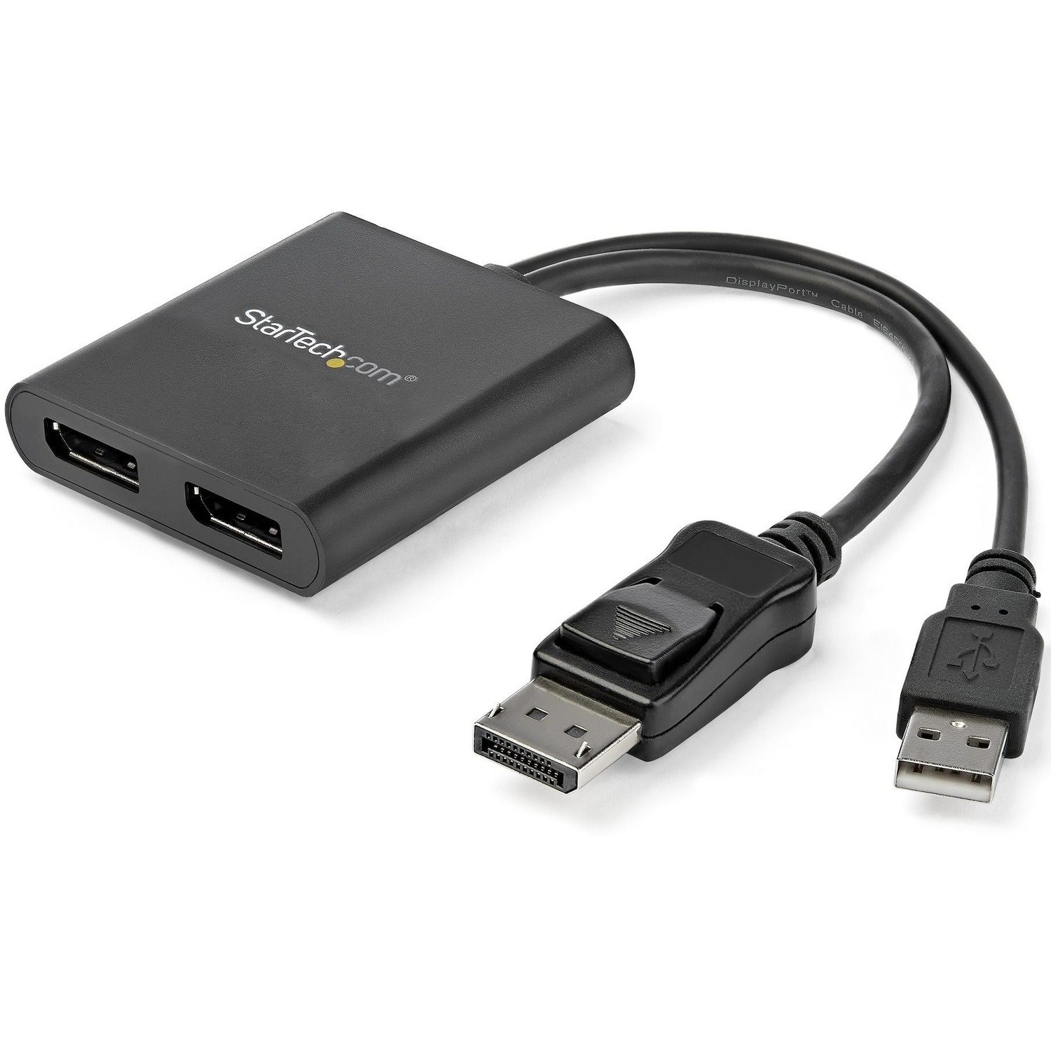 StarTech.com Dual-Monitor DisplayPort 1.2 Splitter, DisplayPort to 2x DP Multi-Monitor Adapter, Dual 4K 30Hz Computer MST Hub, Windows