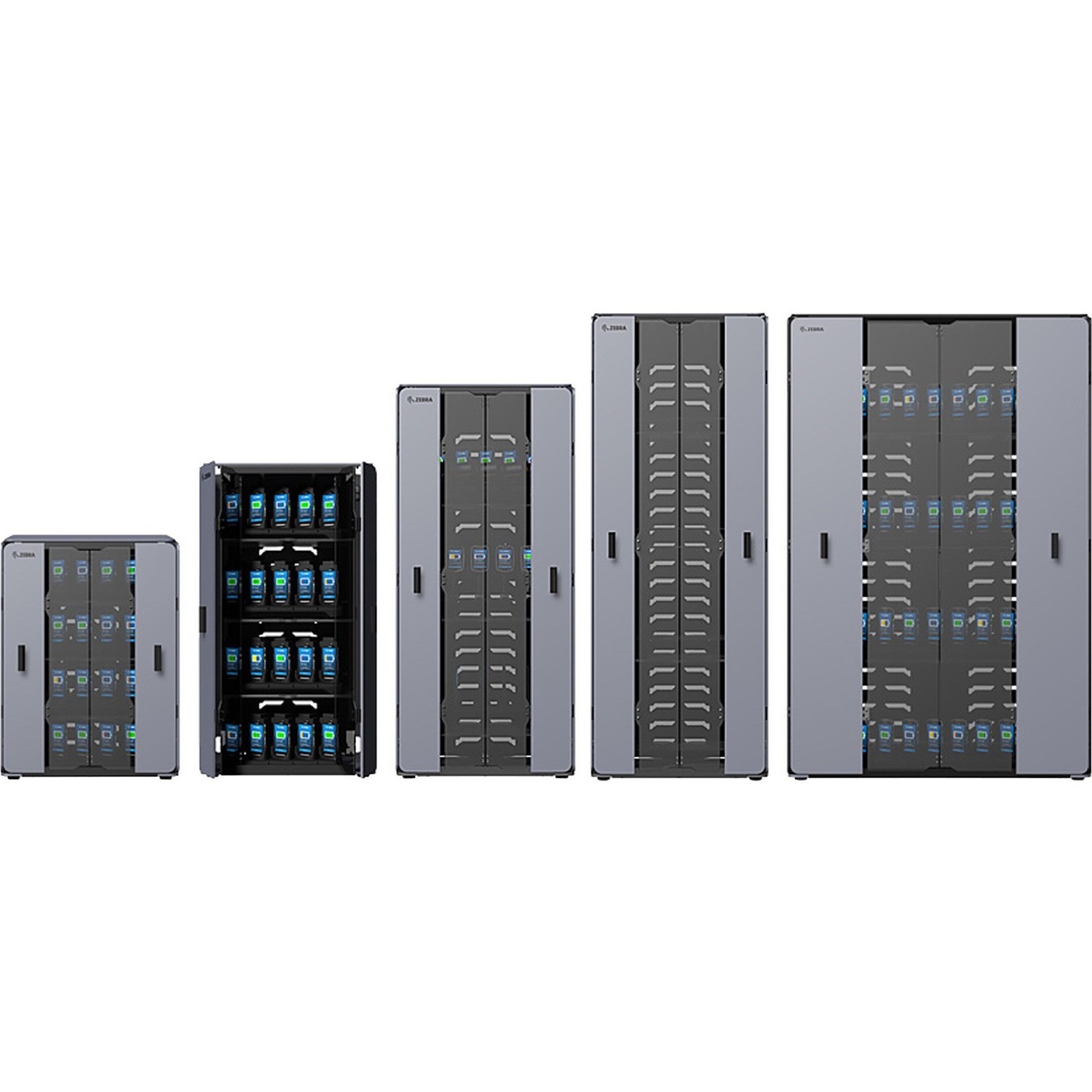Zebra Flat Packed Version Of Large 4 Shelf, Assembly Required. Incls CC6000, Iec Cable