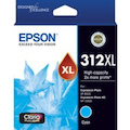Epson Claria Photo HD 312XL Original High Yield Inkjet Ink Cartridge - Cyan - 1 Pack