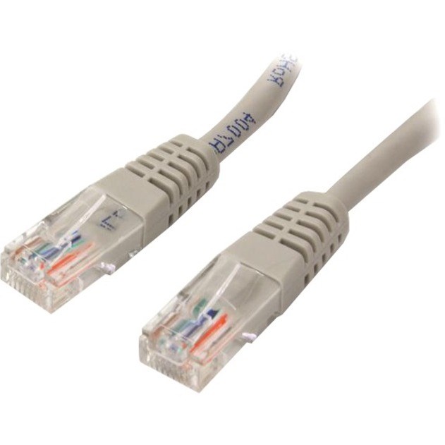 StarTech.com 5 ft Cat5e Gray Molded RJ45 UTP Cat 5e Patch Cable - 5ft Patch Cord