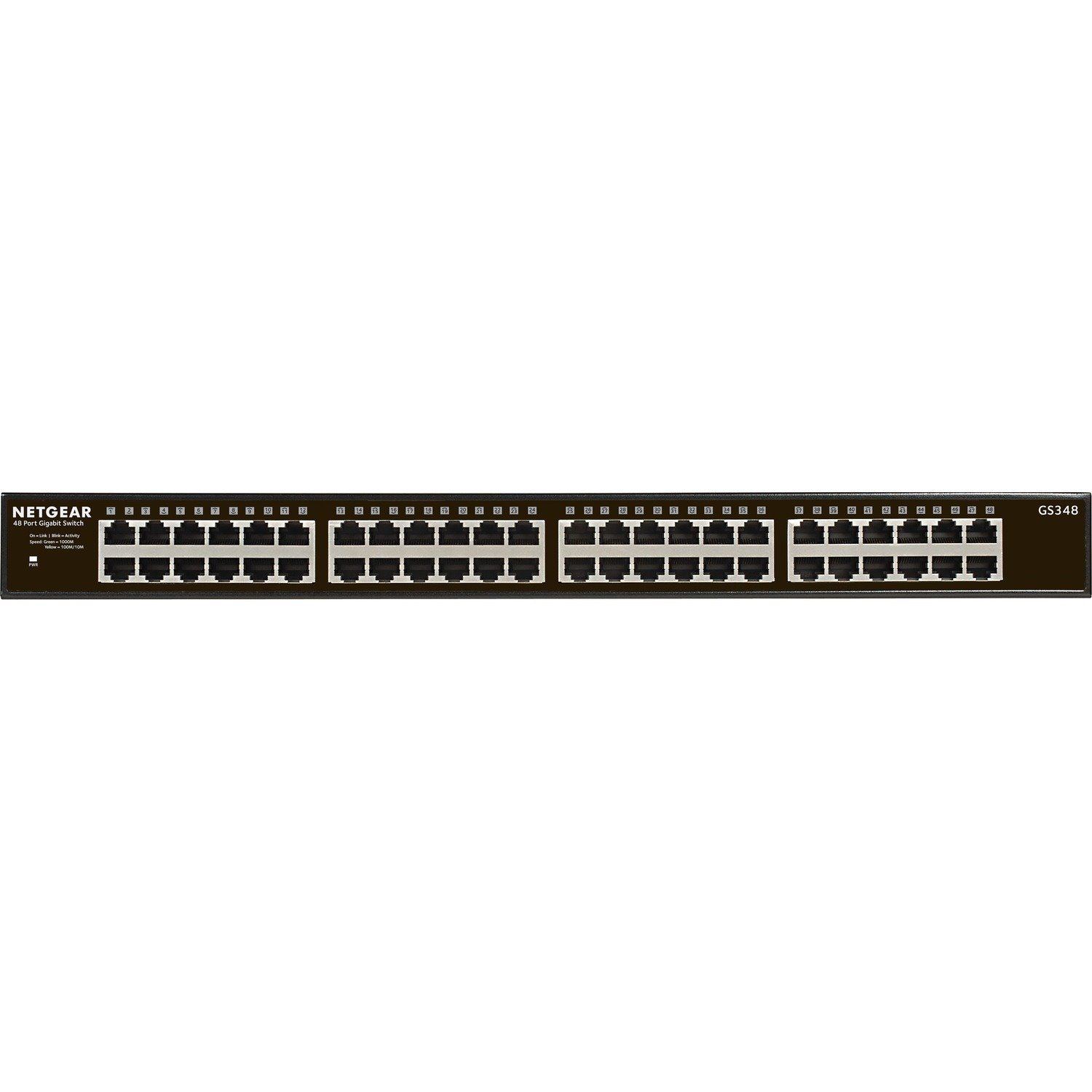 Netgear 300 GS348 48 Ports Ethernet Switch - Gigabit Ethernet - 10/100/1000Base-T