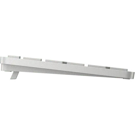 HP 970 Keyboard - Wireless Connectivity - USB Type A, USB Type C, USB Interface - Silver