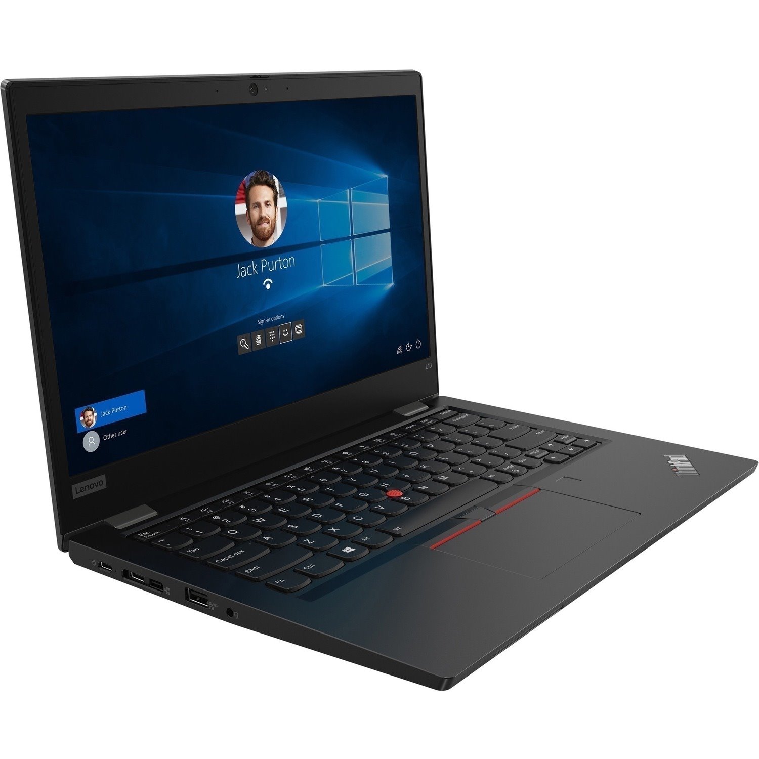 Lenovo ThinkPad L13 Gen 2 21AB001PUS 13.3" Touchscreen Notebook - Full HD - AMD Ryzen 7 PRO 5850U - 16 GB - 256 GB SSD - English (US) Keyboard - Glossy Black