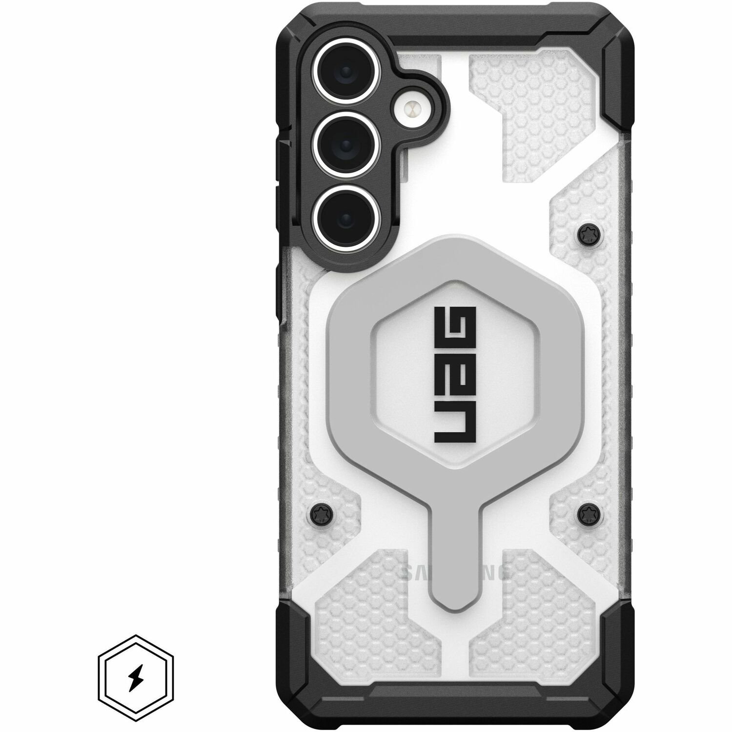 Urban Armor Gear Pathfinder Clear Robuust Case voor Samsung Galaxy S25 FE Smartphone