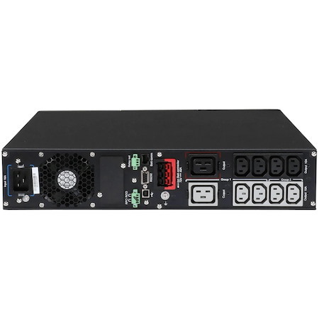 Eaton 9PX 3000VA 2700W 208V Online Double-Conversion UPS - L6-20P, 8 C13, 2 C19 Outlets, Lithium-ion Battery, Cybersecure Network Card Option, 2U Rack/Tower