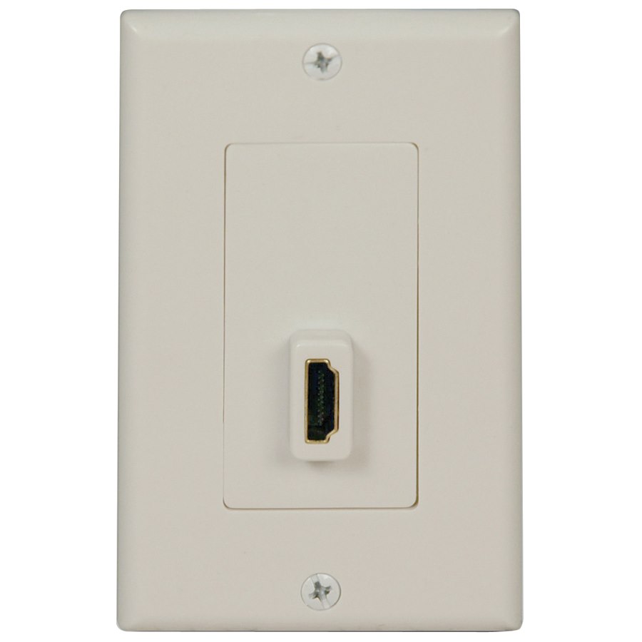 Eaton Tripp Lite Series HDMI Send/Receive Pass-Through Wallplate, White (F/F)