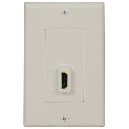 Eaton Tripp Lite Series HDMI Send/Receive Pass-Through Wallplate, White (F/F)