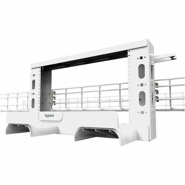 Ortronics Mighty Mo Overhead Cable Pathway Rack - 4RU - White